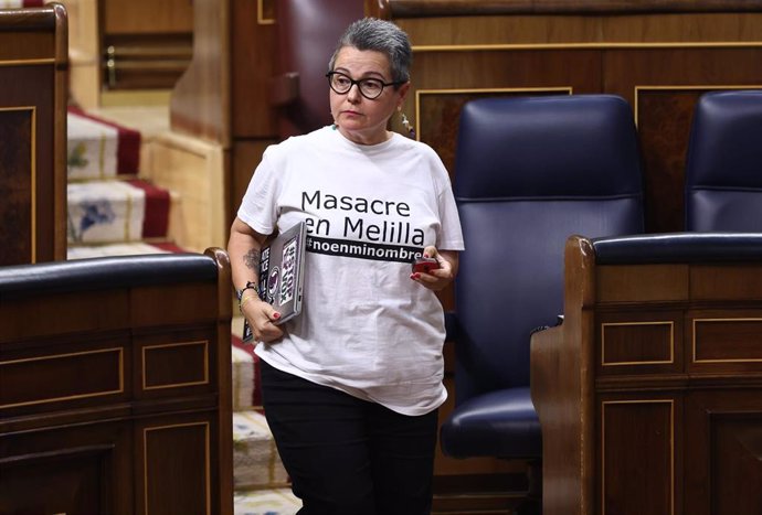 Archivo - La diputada de ERC en el Congreso, María Carvalho