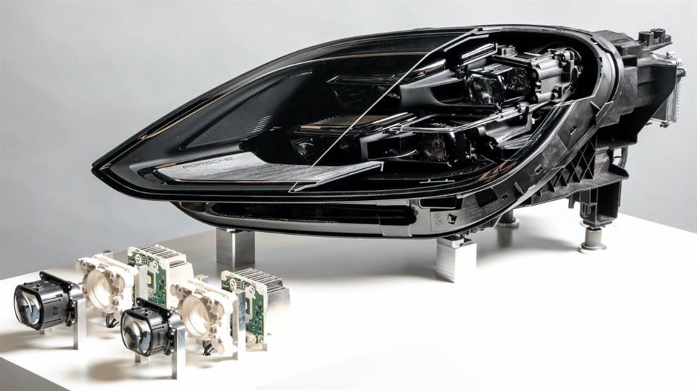Faros HD-Matrix Led de Porsche