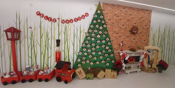Concurso de decoración navideña en el Área de Gestión Sanitaria Sur