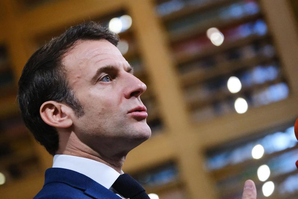 El presidente de Francia, Emmanuel Macron