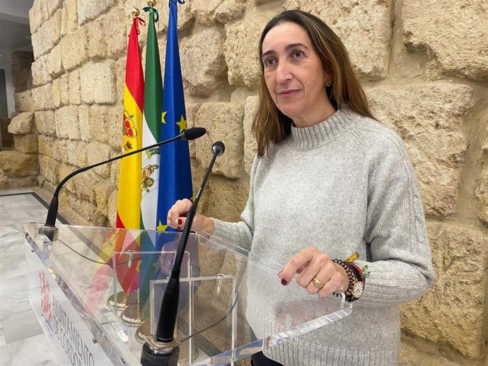 La portavoz de Vox en el Ayuntamiento de Córdoba, Paula Badanelli.