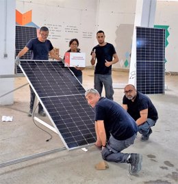 Curso 'Instalaciones de Energía Renovable' que ha llevado a cabo Cáritas Diocesanas en Huelva