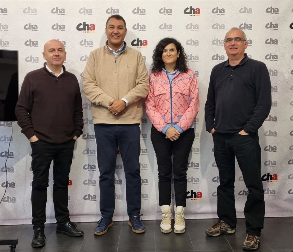 CHA se ha reunido con la delegación saharaui en Aragón.