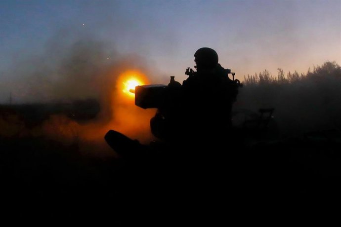 Archivo - Soldado ucraniano en la guerra contra Rusia