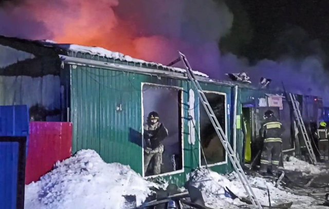 Residencia de ancianos incendiada