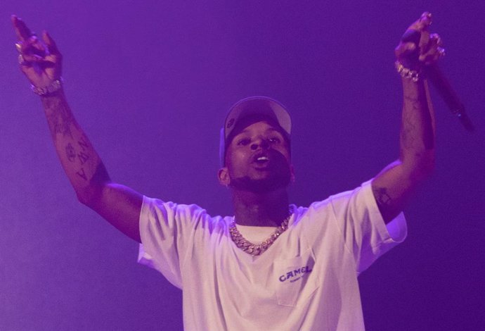 Archivo - October 17, 2019, San Diego, California, United States: Canadian rapper Tory Lanez performs at Viejas Arena in San Diego, California on October 17, 2019. Lanez was recently charged with shooting Megan Thee Stallion and will be arraigned on Oct