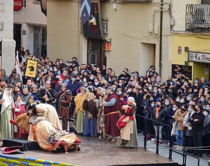 Archivo - Teruel concluye una edición "extraordinaria" de las Bodas de Isabel con la vuelta a la presencialidad y pasada por agua.