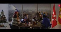 La Comunidad felicita la Navidad con un vídeo homenaje a todos los trabajadores de servicios públicos de guardia