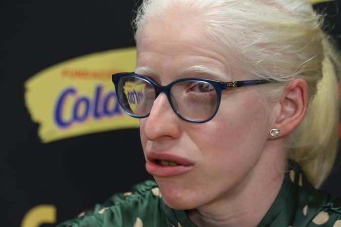 Archivo - La triatleta paralímpica Susana Rodríguez, en una entrevista con Europa Press.