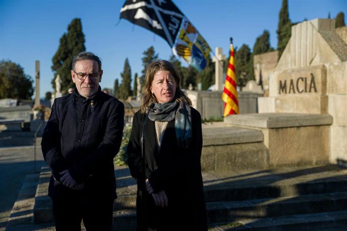 Marina Gay durante el discurso