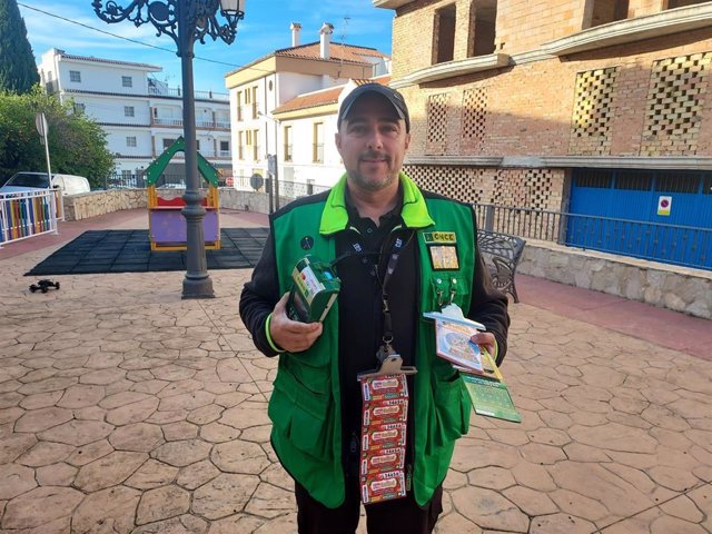 Vendedor de la ONCE que ha dejado un Sueldazo de 2.000 euros al mes durante diez años en Alhaurín el Grande (Málaga).