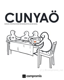 Imagen distribuida por Comptomís en sus redes sociales