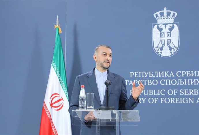  El ministro de Exteriores de Irán, Hosein Amirabdolahian