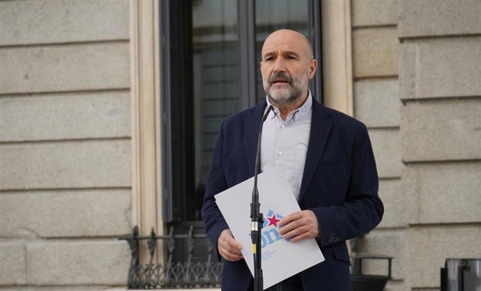 El diputado del BNG, Néstor Rego, en el Congreso