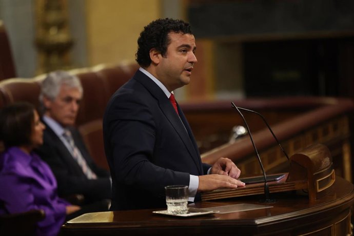 Archivo - El diputado de Vox Alberto Rodríguez en el Congreso