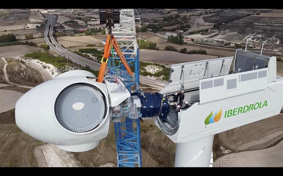Archivo - Economía.- Iberdrola arranca la construcción del parque eólico Buniel, en Burgos, con una inversión de 99 millones