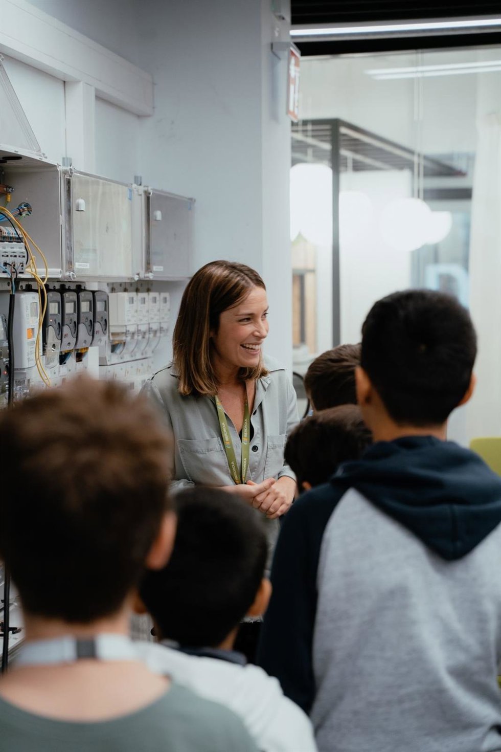 Participantes de First Lego League Euskadi conocen las redes inteligentes en el HUB de Innovación de Iberdrola de Bilbao