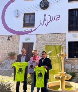 Imagen de la presentación de la Carrera Solidaria San Silvestre de Huesa (Jaén).