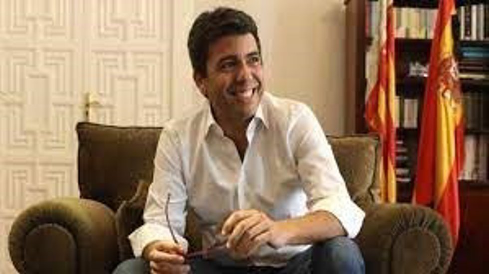 El presidente del Partido Popular de la Comunitat Valenciana, Carlos Mazón.
