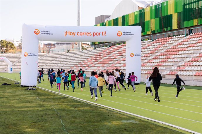 1.500 Niños Disfrutan De Una Nueva Edición De La Nationale-Nederlanden San Silvestre Vallecana Mini