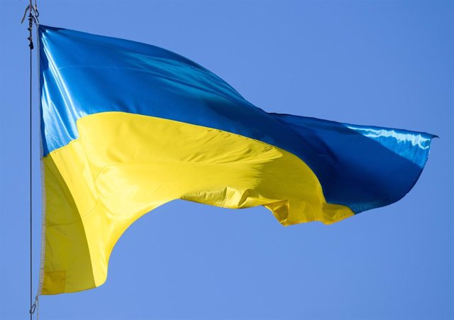Archivo - Bandera de Ucrania