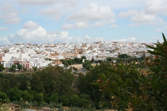 Archivo - Vista aérea de El Viso del Alcor.