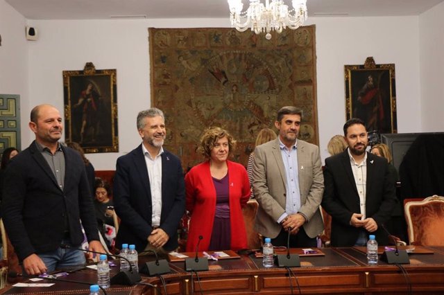 El Grupo Provincial de IU en la Diputación de Córdoba.