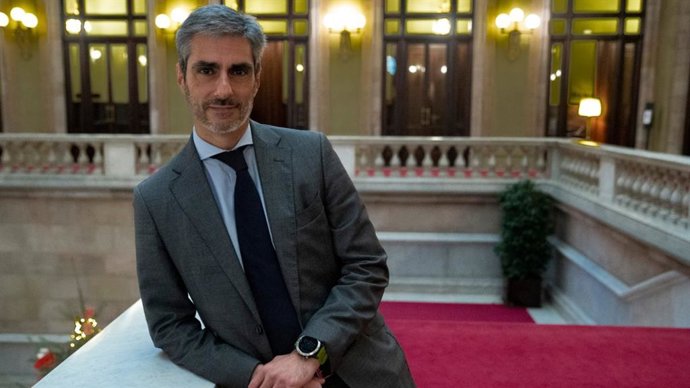 El candidato de Vox a la Alcaldía de Barcelona, Gonzalo de Oro-Pulido