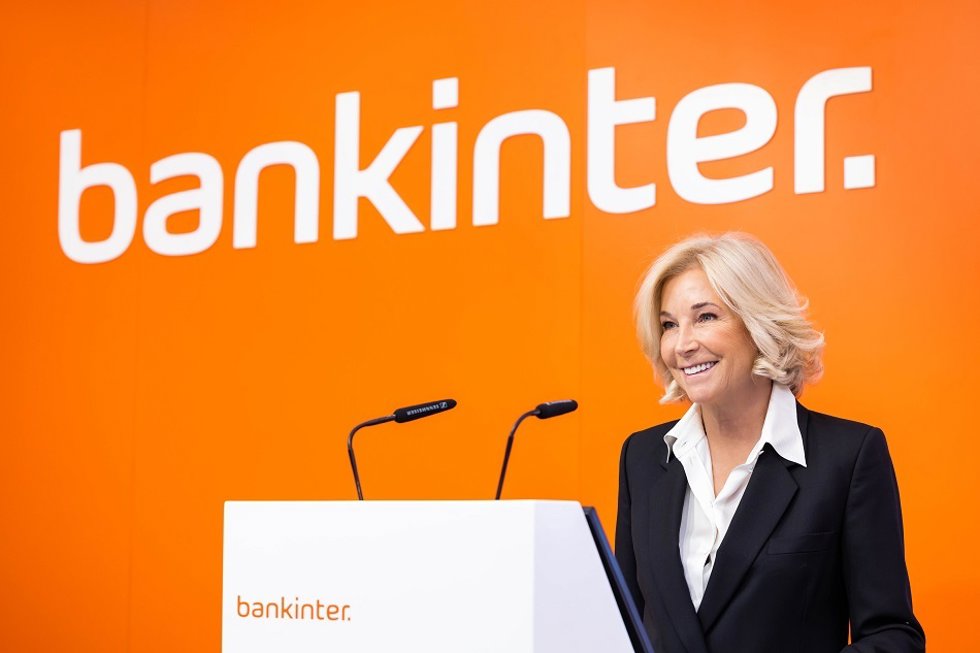 Archivo - La consejera delegada de Bankinter, María Dolores Dancausa, durante la presentación de resultados del tercer trimestre de 2022. En Madrid, a 20 de octubre de 2022.