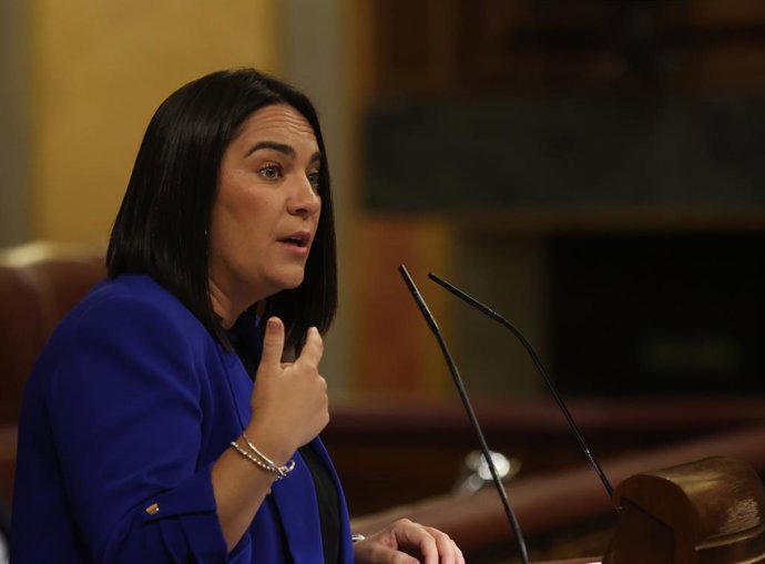 Archivo - La diputada de Ciudadanos por Cádiz María Carmen Martínez 