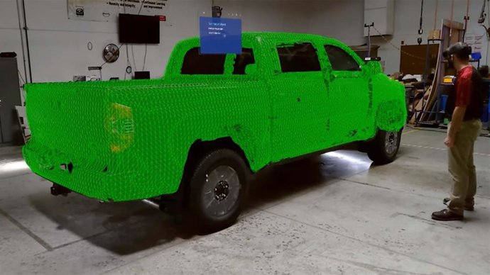 Utilización de HoloLens 2 por parte de Toyota en su planta de San Antonio (Estados Unidos)