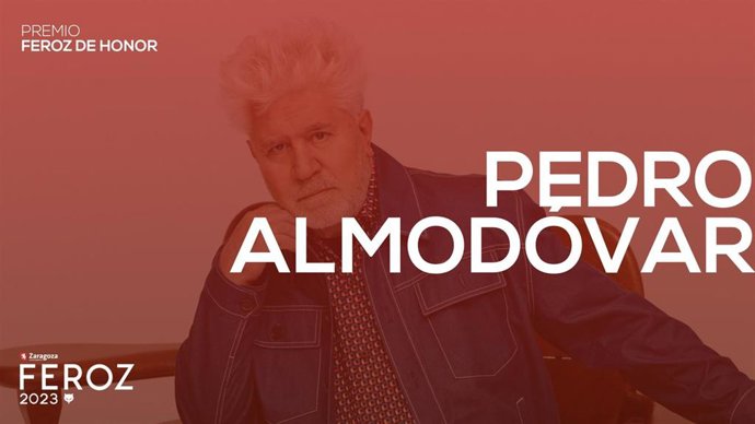 El director de cine, Pedro Almodóvar, recogerá su Premio Feroz de Honor en Zaragoza