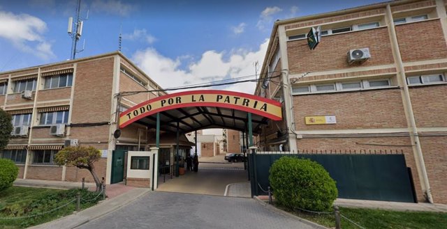 Archivo - Imagen del actual cuartel de la Guardia Civil en Toledo en Google Street View