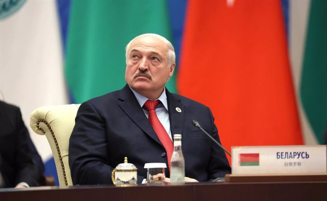 Archivo - El presidente de Bielorrusia, Alexander Lukashenko