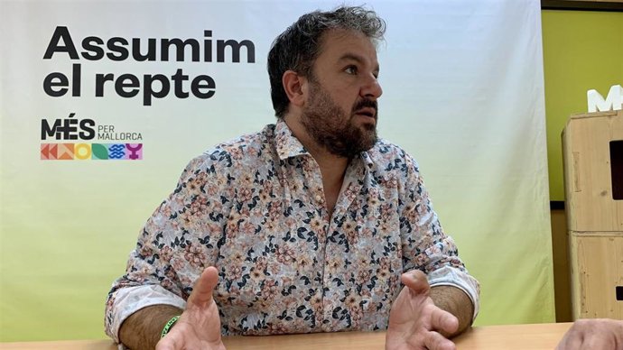 El coordinador general de MÉS per Mallorca, Lluís Apesteguia.