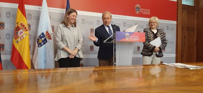 Archivo - El presidente de la Diputación de Lugo, José Tomé, ha anunciado hoy, en rueda de prensa, que su gobierno destinará cuarenta mil euros al programa "Femenino Rural",