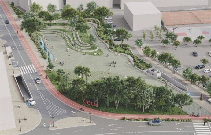 Proyecto de acceso al campus en Ciudad Real.