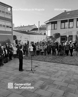 La consellera d'Igualtat i Feminismes, Tnia Verge