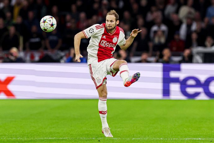 Archivo - Daley Blind of Ajax during the UEFA Champions League, Group A football match between Ajax and Liverpool on October 26, 2022 at Johan Cruijff ArenA in Amsterdam, Netherlands - Photo Marcel ter Bals / Orange Pictures / DPPI