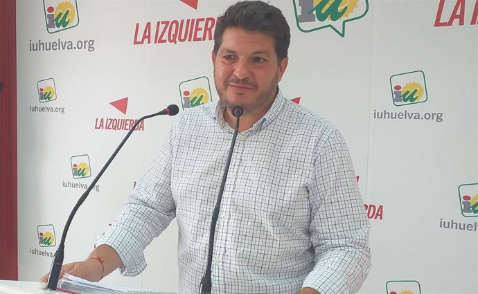 El coordinador provincial de Izquierda Unida en Huelva, Marcos Toti.