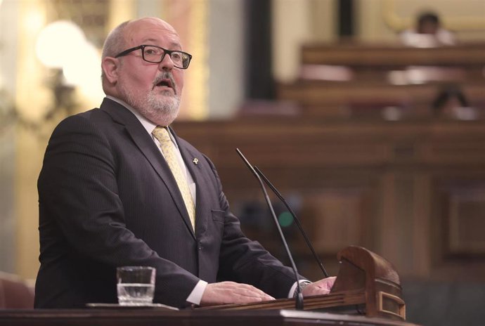 Archivo - El diputado de ERC, Joan Capdevila i Esteve