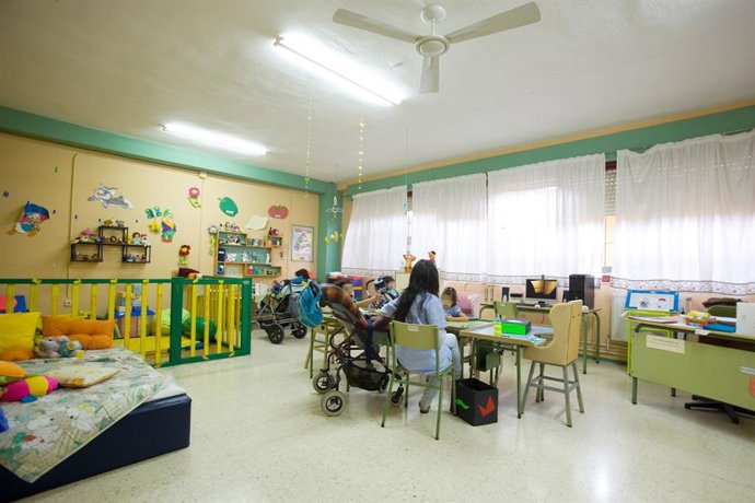 Equipamiento para estudiantes con necesidades especiales