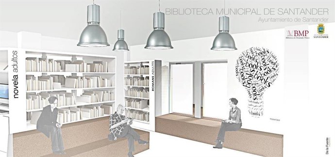 Archivo - Infografía Biblioteca Municipal Santander en Antiguo Archivo Provincial