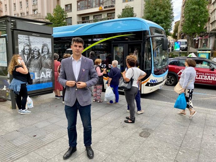 El portavoz del Grupo Municipal Socialista de Santander, Daniel Fernández