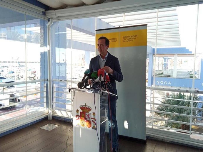 El subdelegado de Gobierno en Almería, José María Martín.