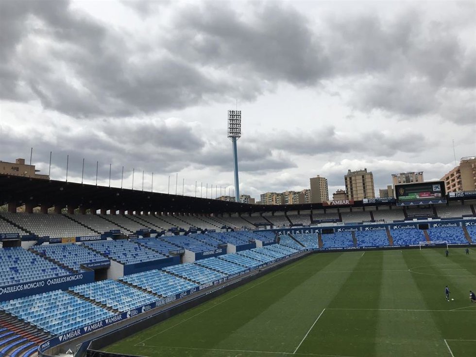 Archivo - Estadio de fútbol de La Romareda