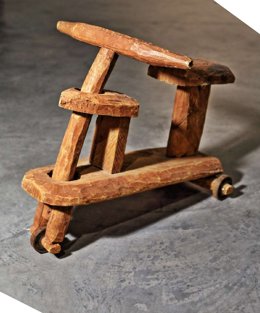 Cartel de la muestra  'Imaginación y destreza: Juguetes y juegos africanos'