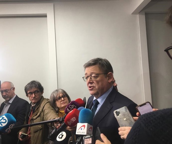 El president de la Generalitat y líder del PSPV-PSOE, Ximo Puig