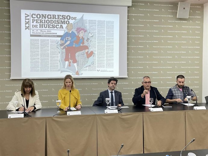 Preentacion del  XXIV Congreso de Periodismo de Huesca