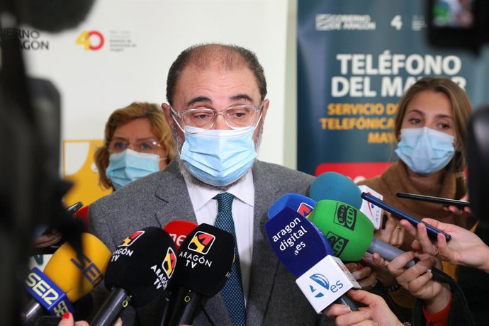 El president del Govern d'Aragó, Javier Lambán
